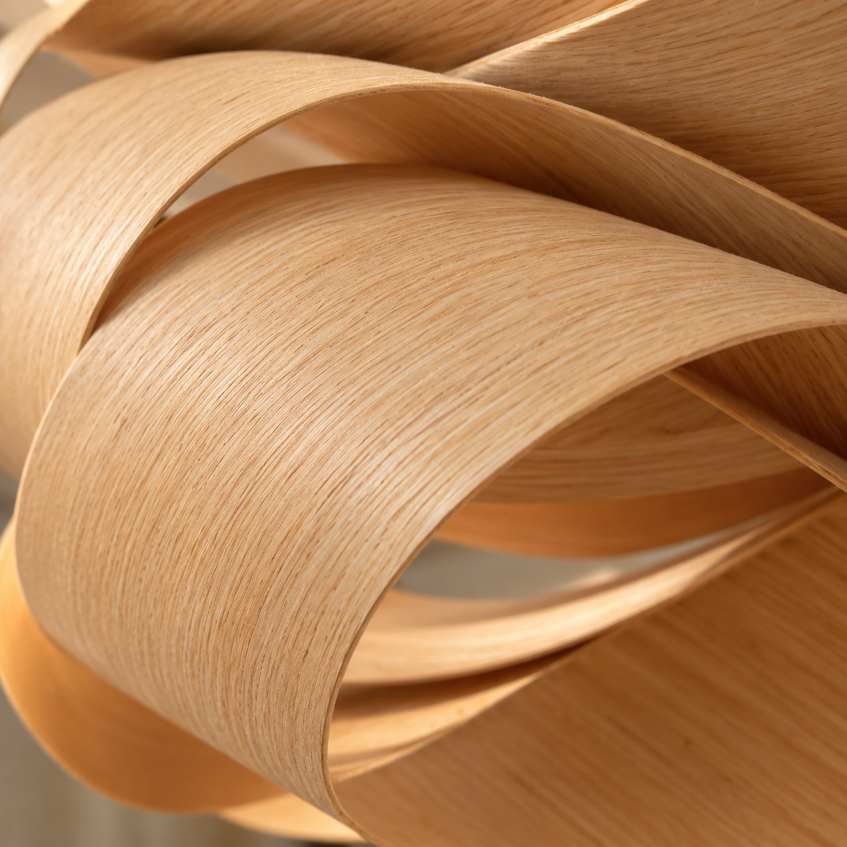Suspension en Bois Ruban