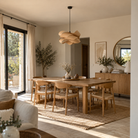 Suspension en Bois Ruban
