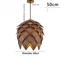 Dimensions suspension pomme de pin Pinea Ø 50 cm, câble 120 cm